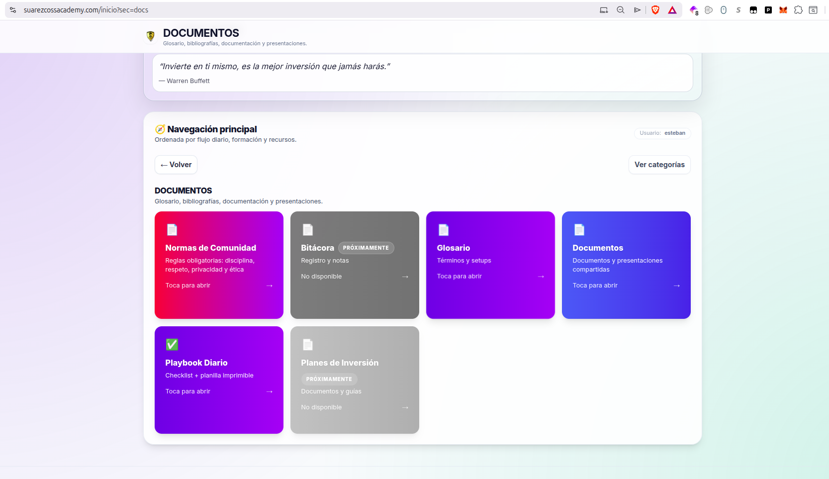 Documentos y materiales de estudio